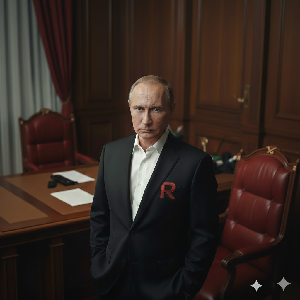 team's rocket Vladimir Putin the GOAT